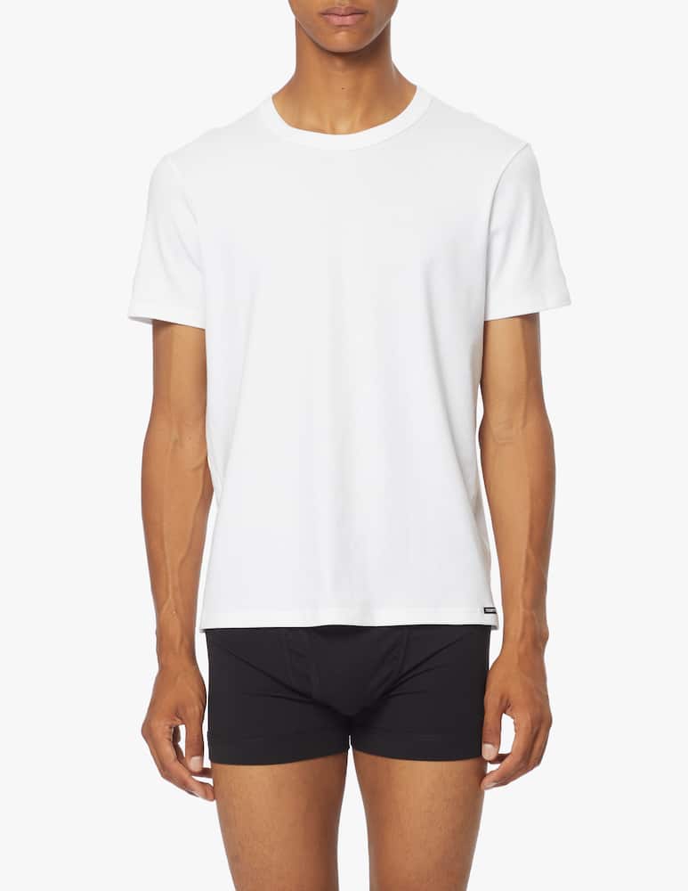 Tom Ford Maglietta intima girocollo in cotone - immagine 1 Tom Ford Maglietta intima girocollo in cotone - immagine 1