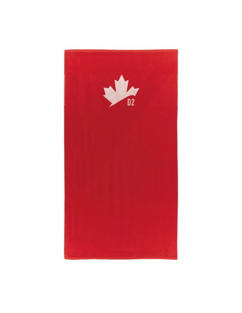 rinascente Dsquared2 D2 leaf beach towel