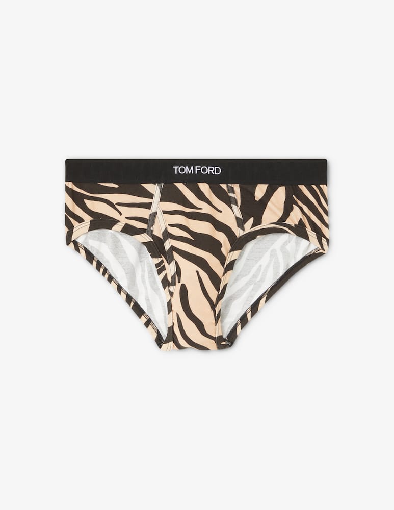 Tom Ford Slip con stampa zebrata - immagine 1 Tom Ford Slip con stampa zebrata - immagine 1