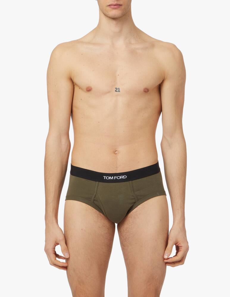 rinascente Tom Ford Brief - olive