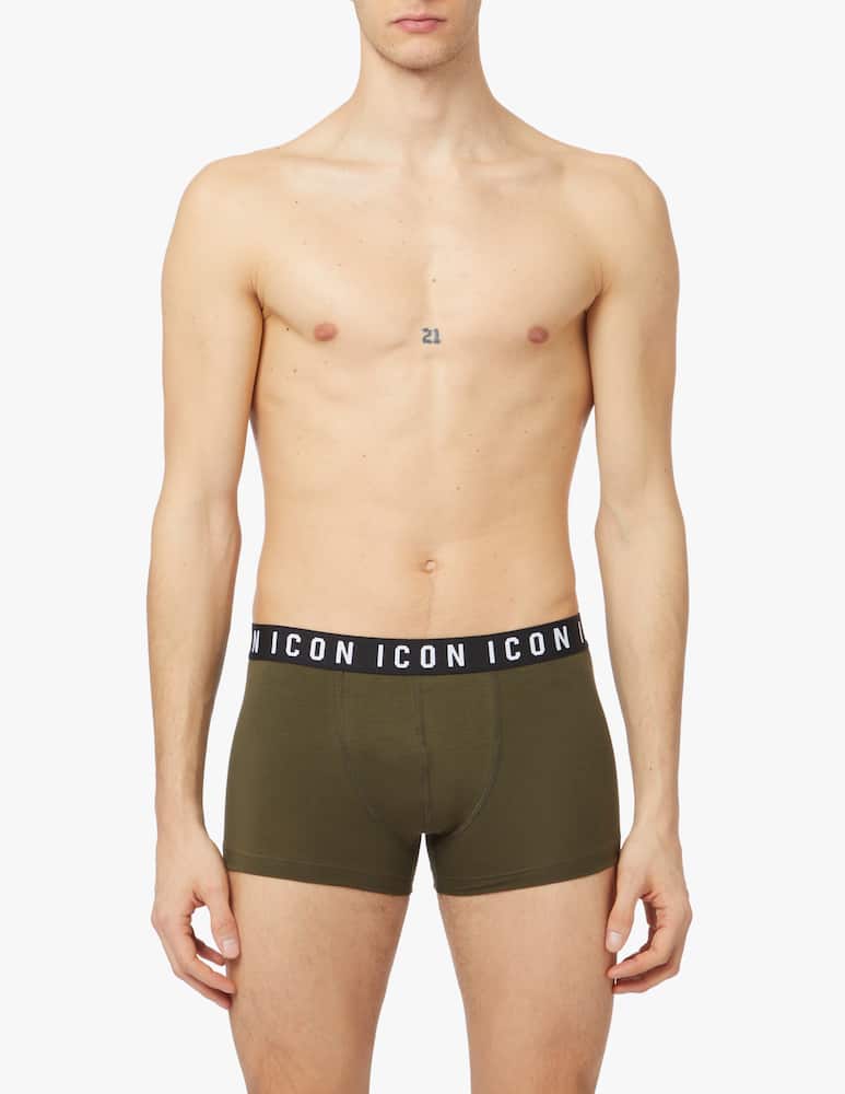 rinascente Dsquared2 Boxer icon - verde