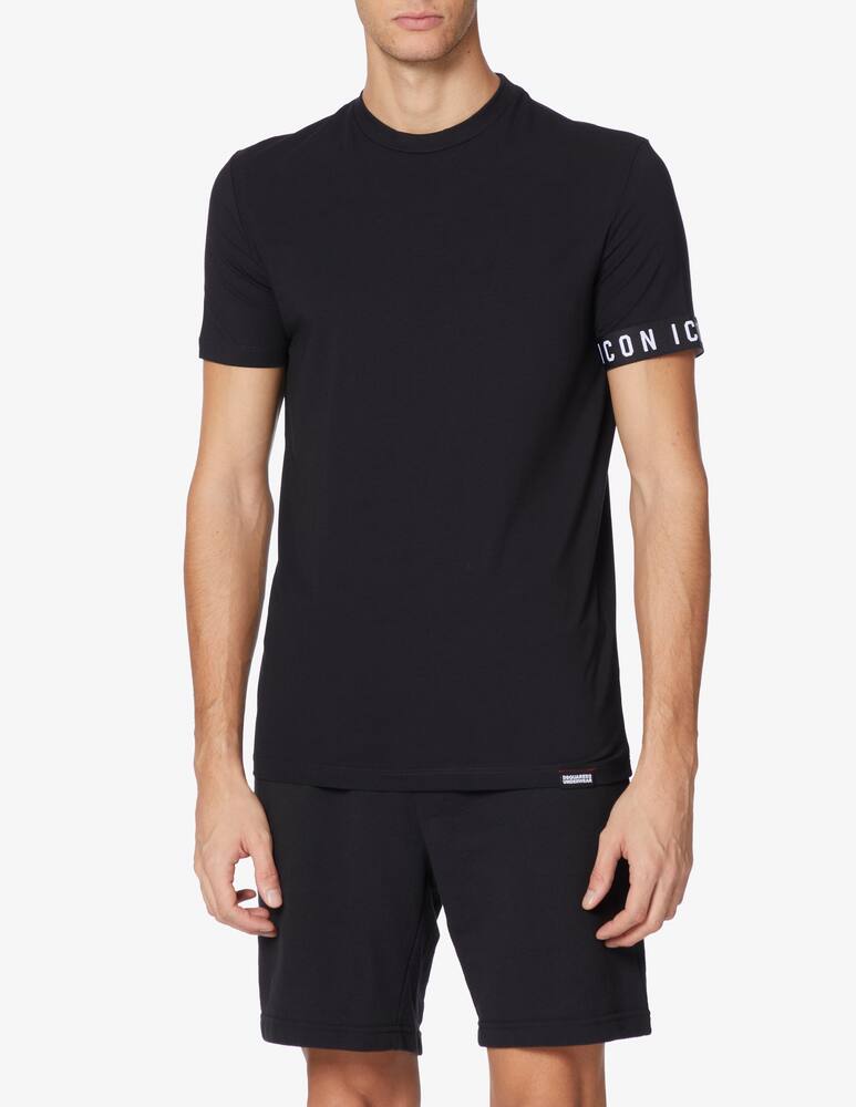 rinascente Dsquared2 Maglietta in cotone - Nero