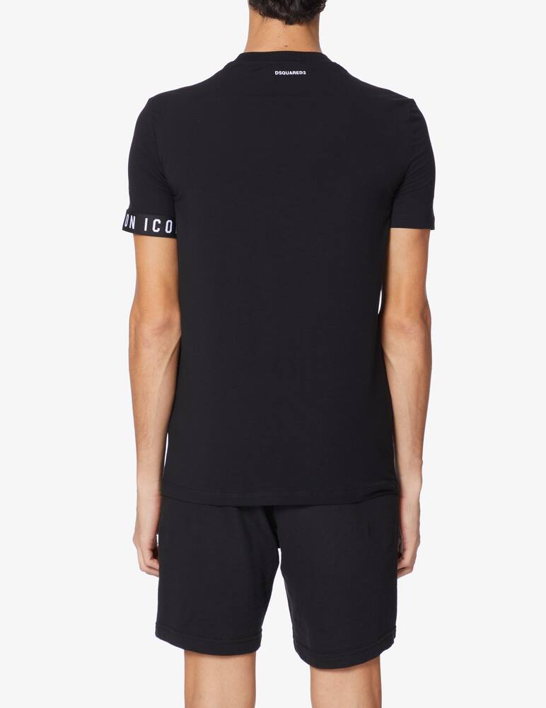 rinascente Dsquared2 Maglietta in cotone - Nero