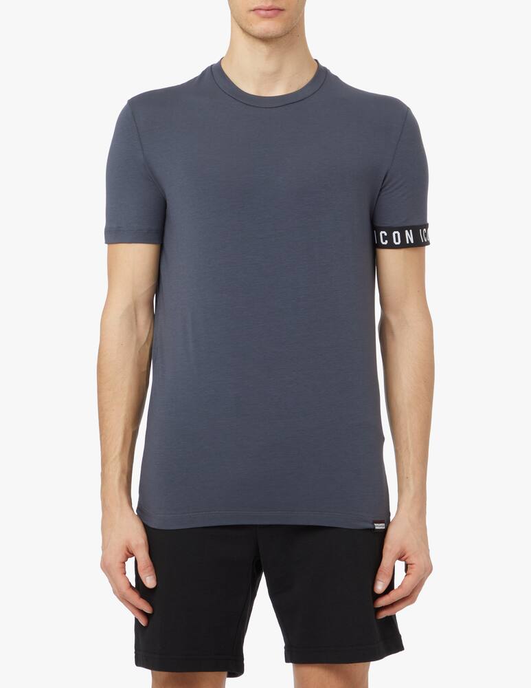 rinascente Dsquared2 Maglietta girocollo icon - grigio