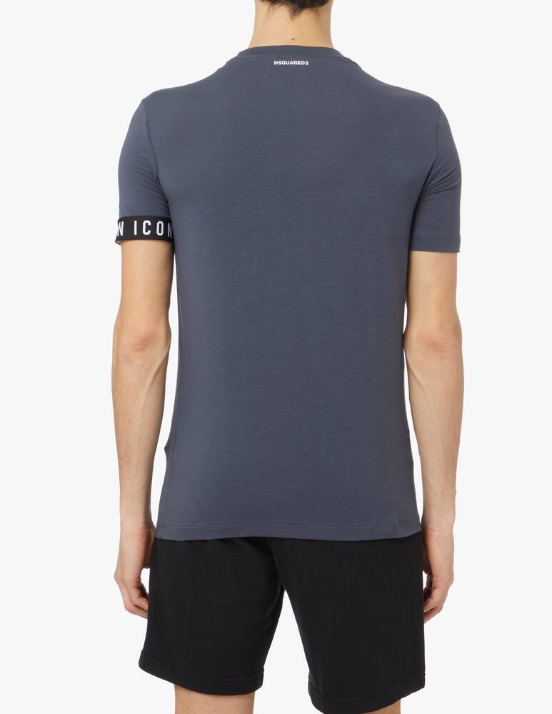 rinascente Dsquared2 Maglietta girocollo icon - grigio