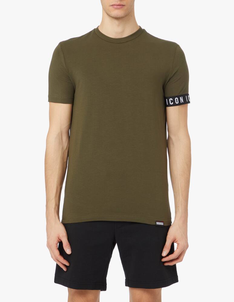 rinascente Dsquared2 Maglietta girocollo icon - verde