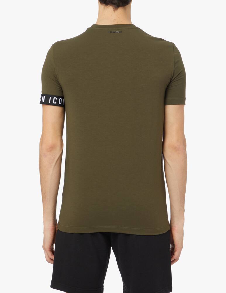 rinascente Dsquared2 Maglietta girocollo icon - verde