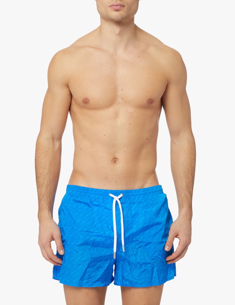 rinascente Dsquared2 Monogram swim short - blue