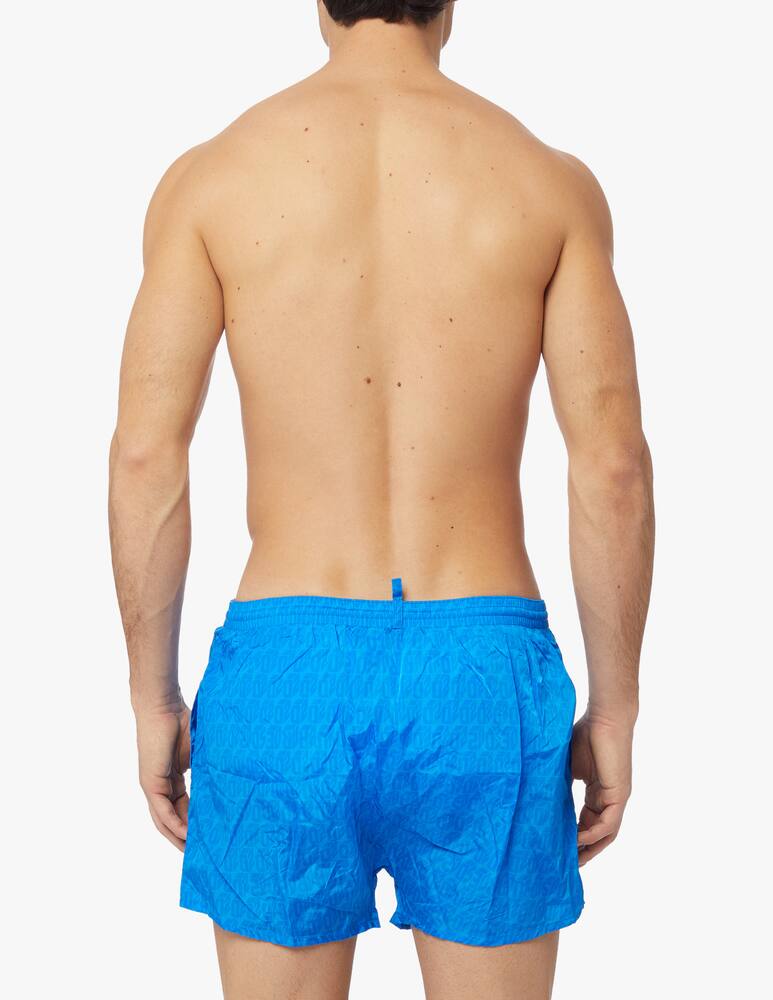 rinascente Dsquared2 Monogram swim short - blue