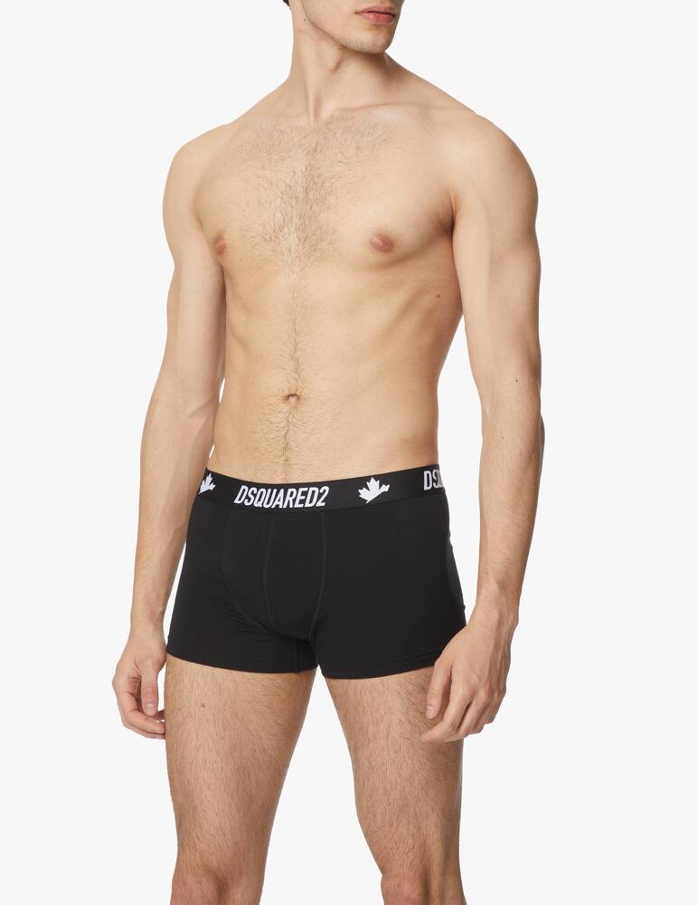 rinascente Dsquared2 Trunk leaf - black