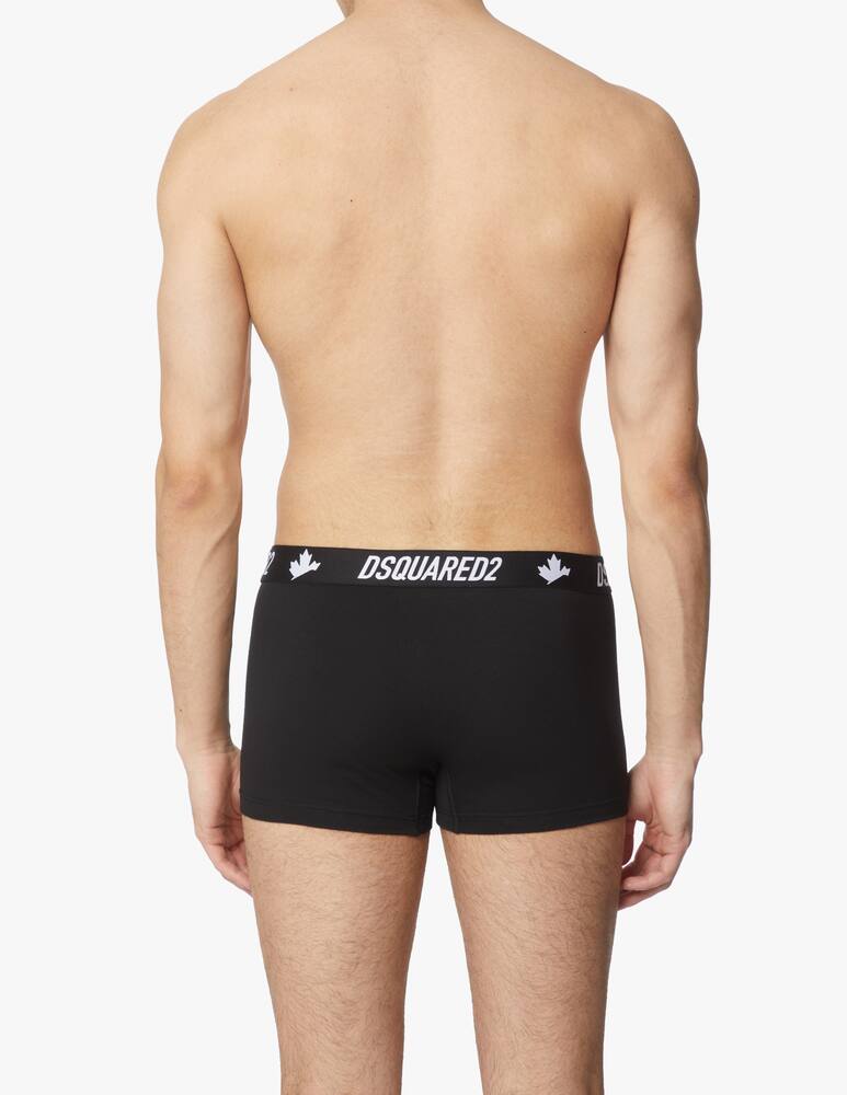 rinascente Dsquared2 Trunk leaf - black