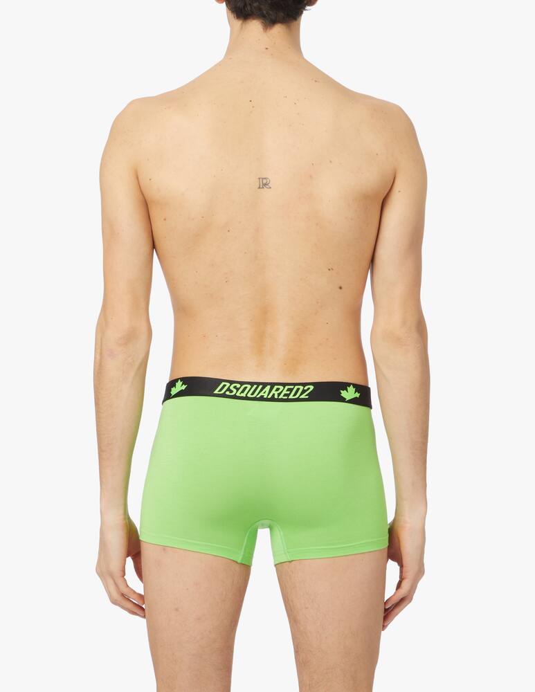 rinascente Dsquared2 Trunk modal fluo - green