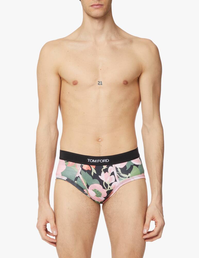 rinascente Tom Ford Slip in cotone - rosso