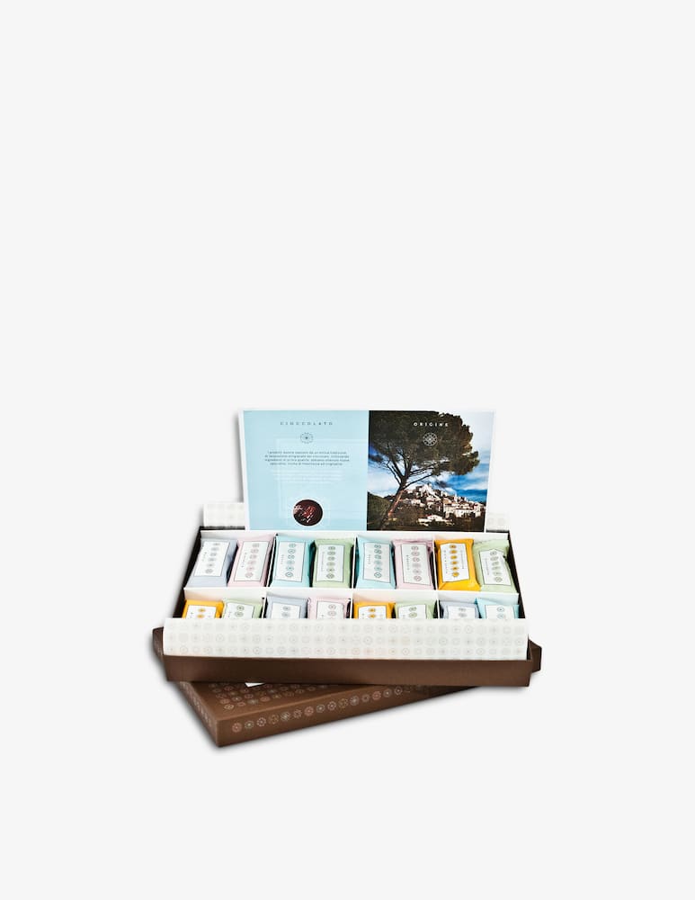 rinascente Autore Assorted Chocolate Bars Paper Box "Eleganza" 480g
