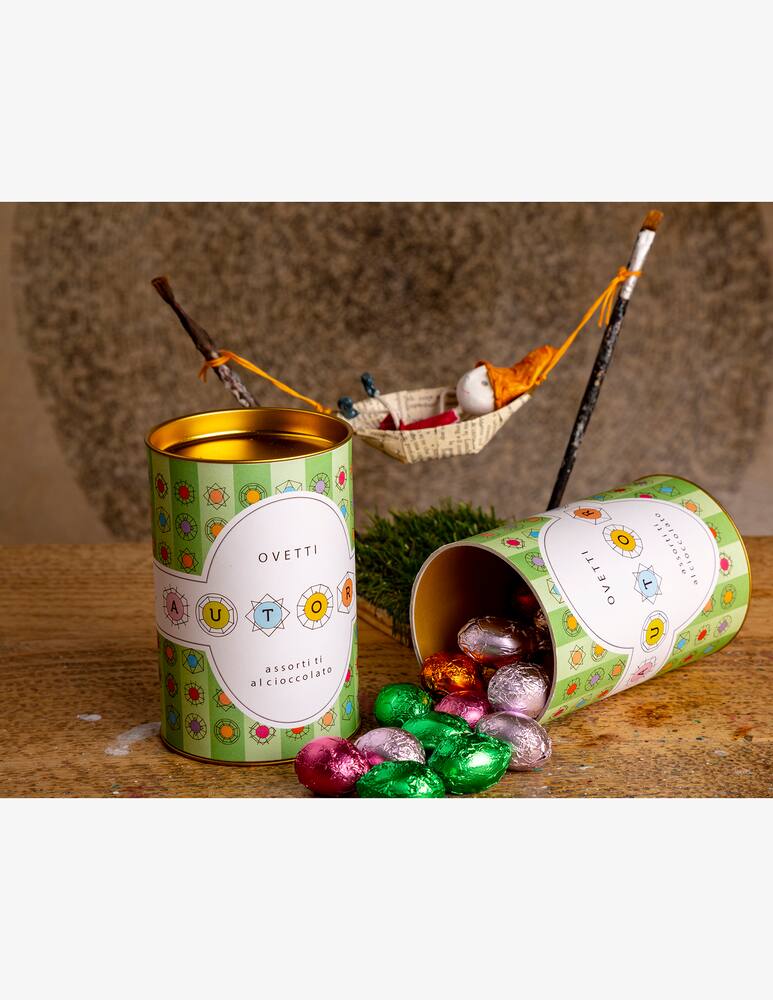 rinascente Autore Ovetti Di Cioccolato Assortiti Cilindro 250g