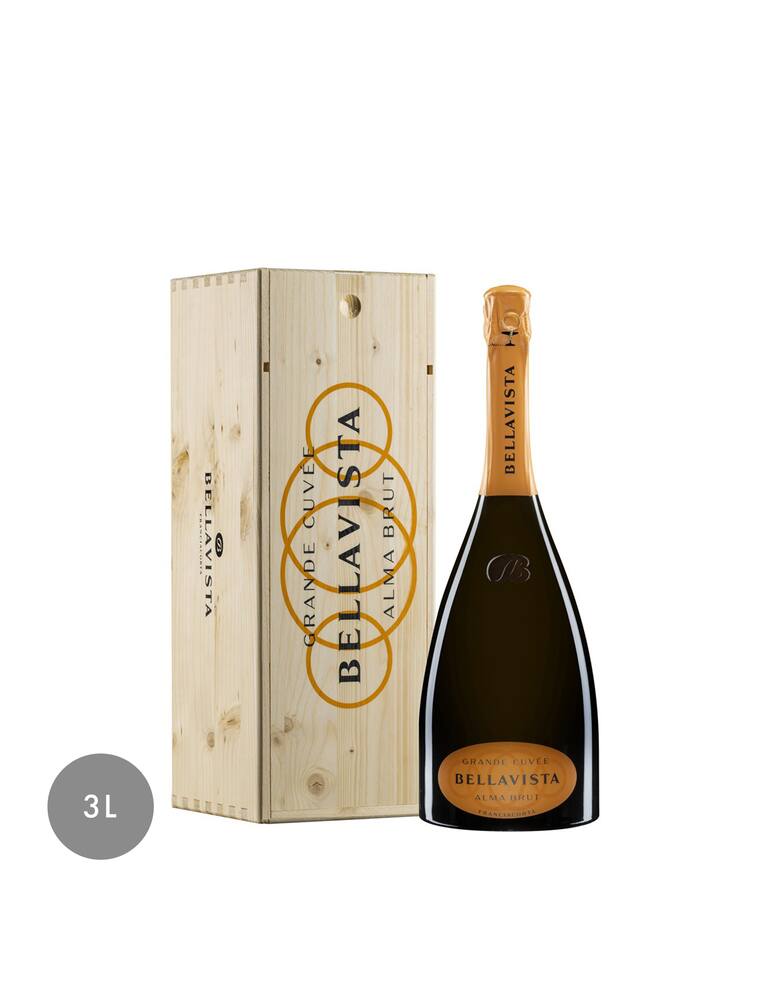 Bellavista Alma Grande Cuvée Cassa Legno 3 L - immagine 1 Bellavista Alma Grande Cuvée Cassa Legno 3 L - immagine 1