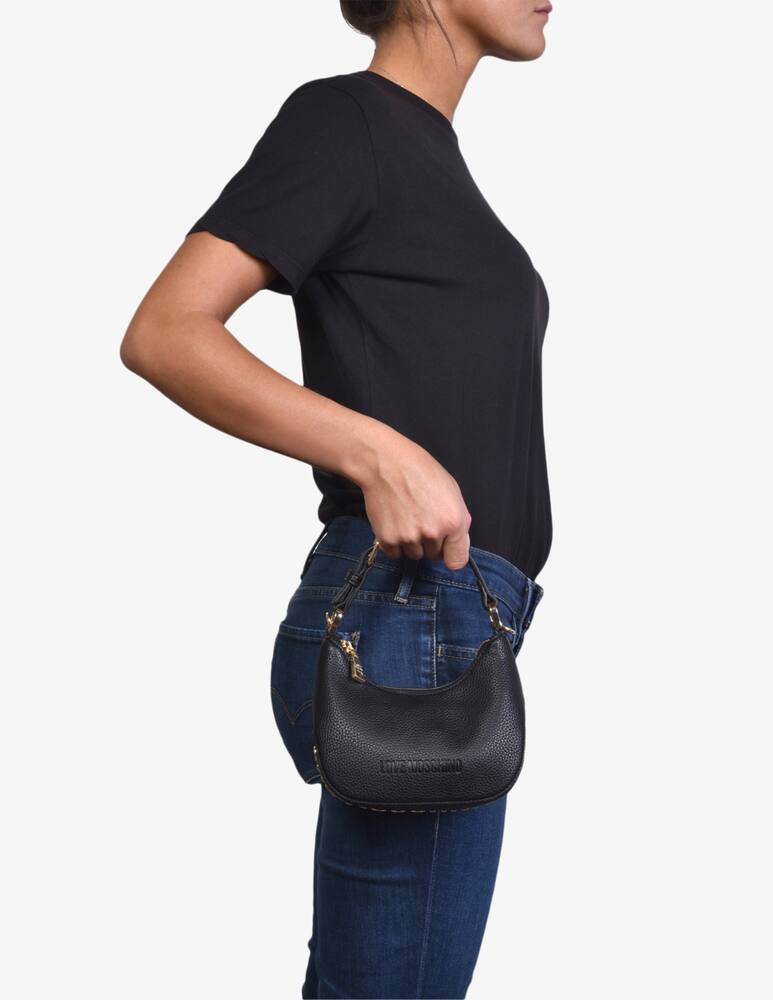 rinascente Love Moschino Borsa a mezzaluna Giant Mini