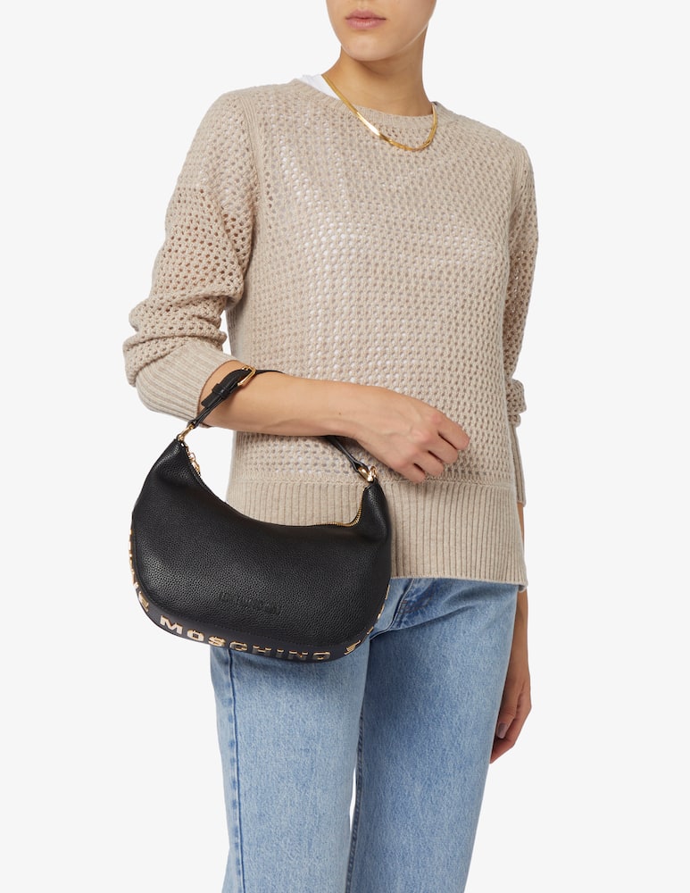 Love Moschino Borsa a mezzaluna Giant - immagine 2