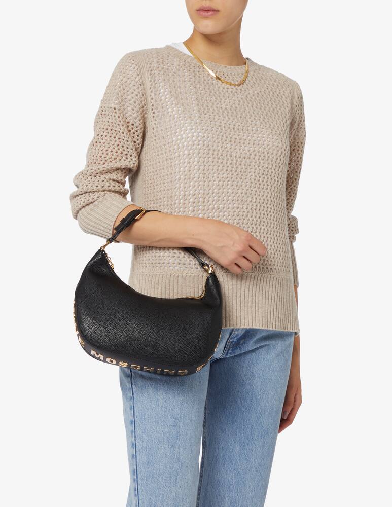 rinascente Love Moschino Borsa a mezzaluna Giant