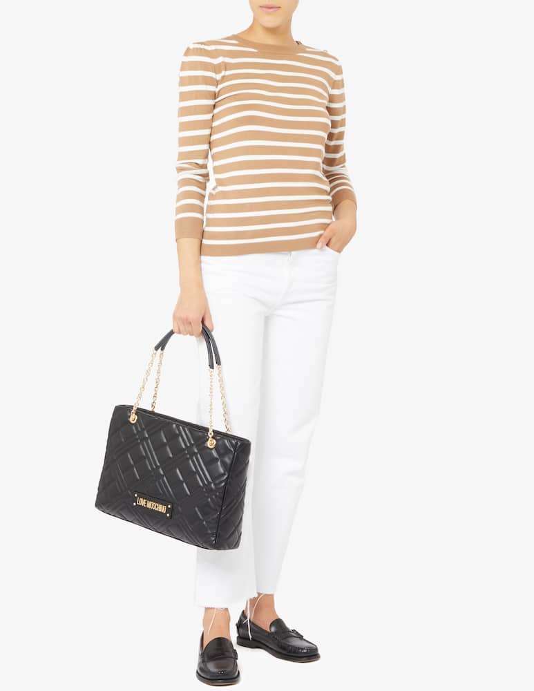 Love Moschino Borsa trapuntata 2 catene - immagine 2 Love Moschino Borsa trapuntata 2 catene - immagine 2