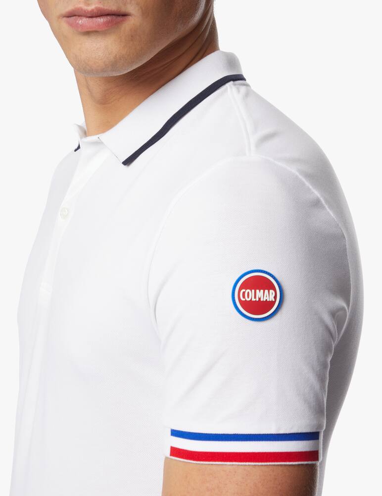rinascente Colmar Polo con manica tricolore