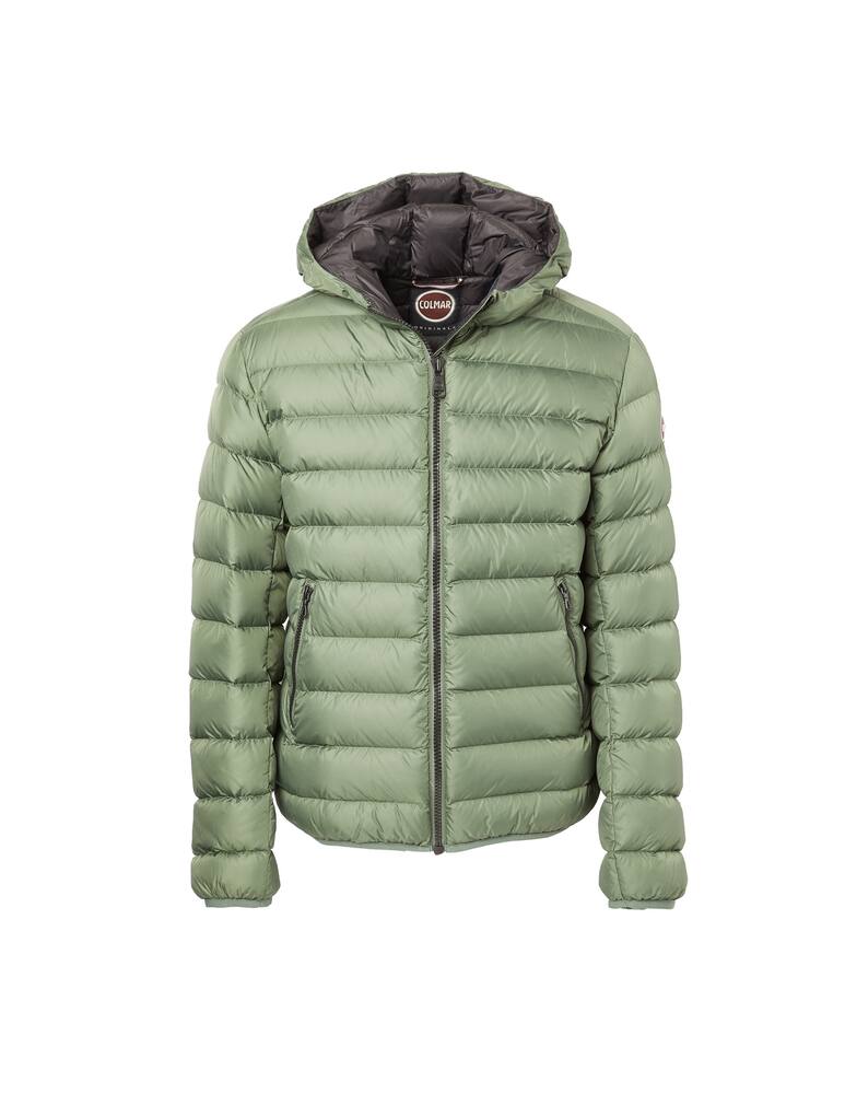 rinascente Colmar Piumino in nylon shiny con cappuccio