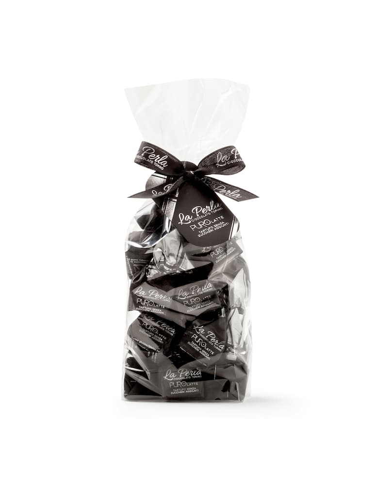 La Perla Di Torino Puro Latte. Tartufo cioccolato al latte e nocciole Piemonte - immagine 1 La Perla Di Torino Puro Latte. Tartufo cioccolato al latte e nocciole Piemonte - immagine 1