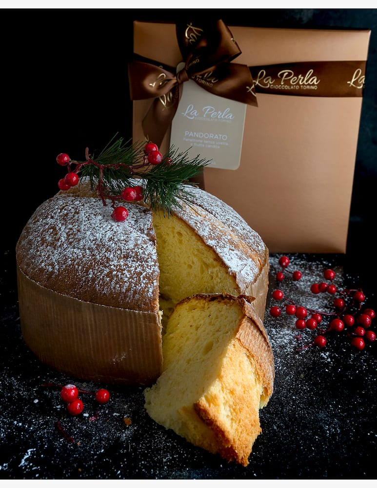 La Perla Di Torino Panettone Il Pandorato 900g - picture 2 La Perla Di Torino Panettone Il Pandorato 900g - picture 2