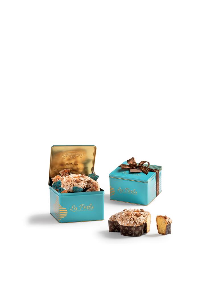 rinascente La Perla Di Torino Colomba con glassa di nocciole e Trtufi di cioccolato