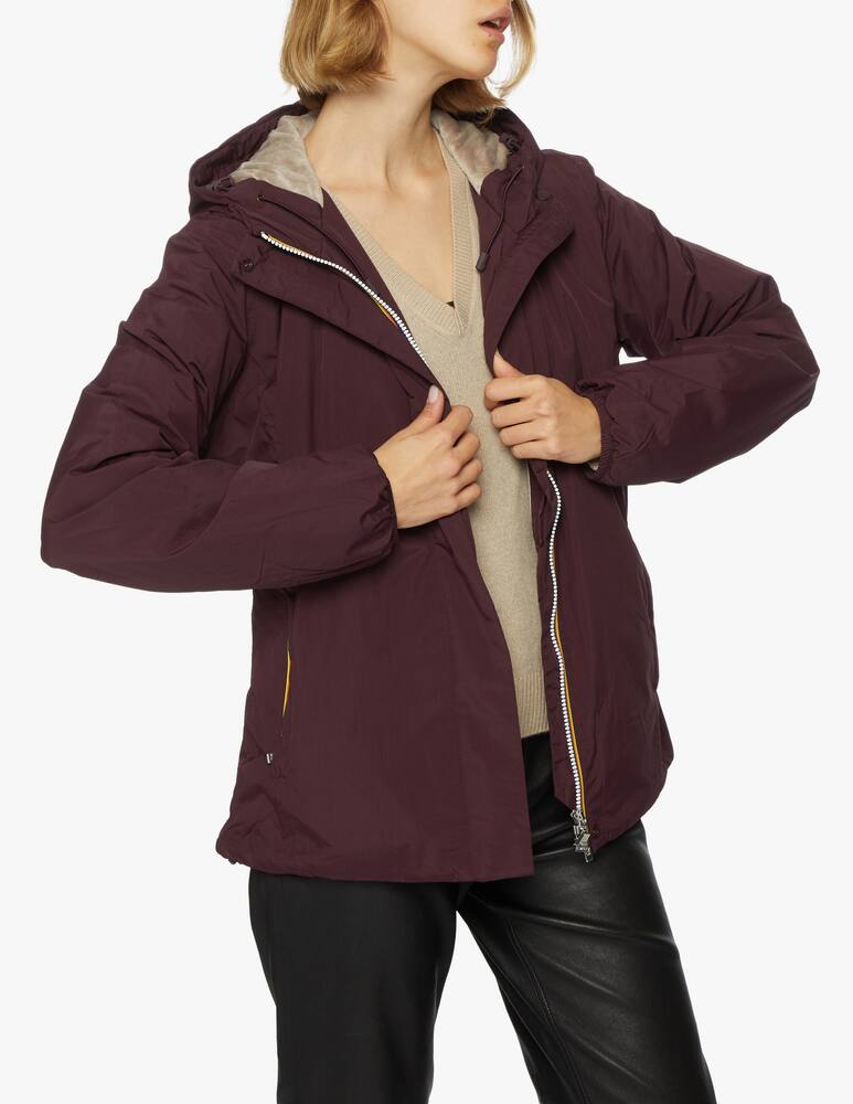 rinascente K-Way Giacca a vento Lily Micro Ripstop Marmotta