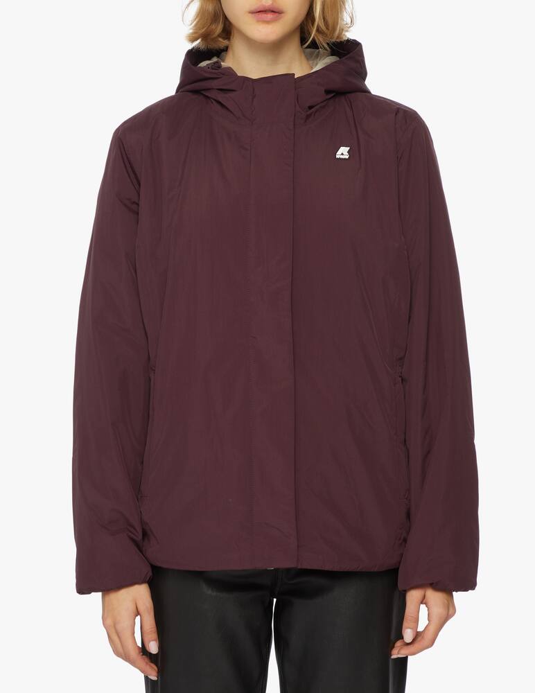 rinascente K-Way Giacca a vento Lily Micro Ripstop Marmotta