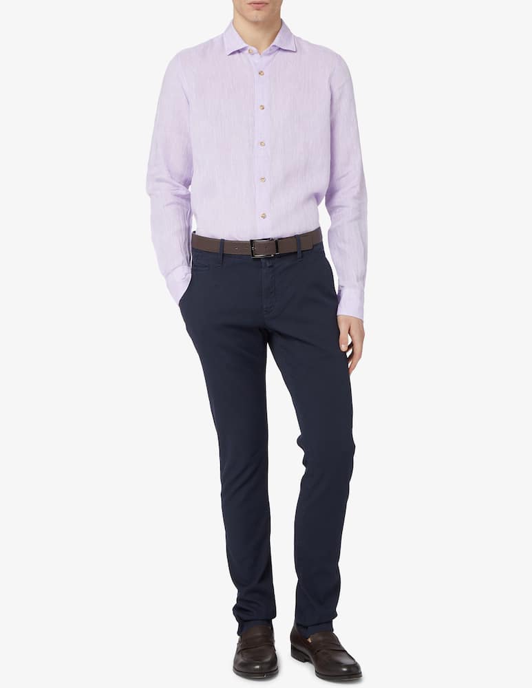 rinascente Alea Camiceria Camicia in lino lavato 