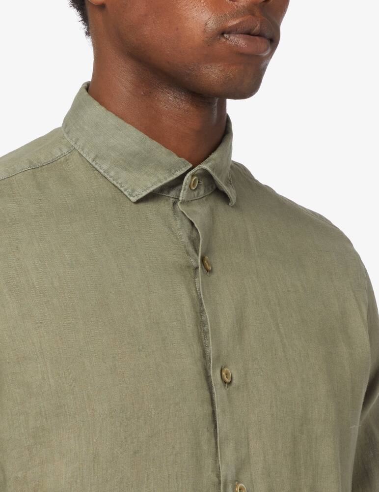 rinascente Alea Camiceria Garment dyed linen shirt 