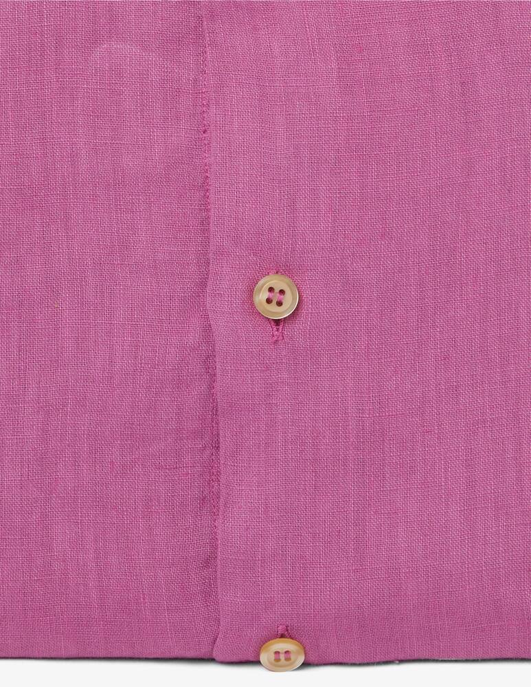 rinascente Alea Camiceria Camicia lino t.capo washed tailored