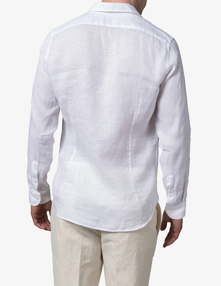 Alea Camiceria Washed tailored linen shirt - picture 3 Alea Camiceria Washed tailored linen shirt - picture 3
