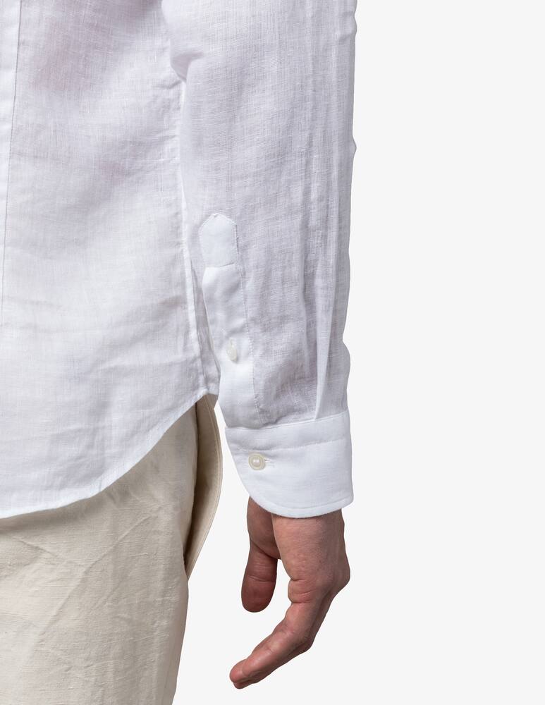 Alea Camiceria Washed tailored linen shirt - picture 5 Alea Camiceria Washed tailored linen shirt - picture 5