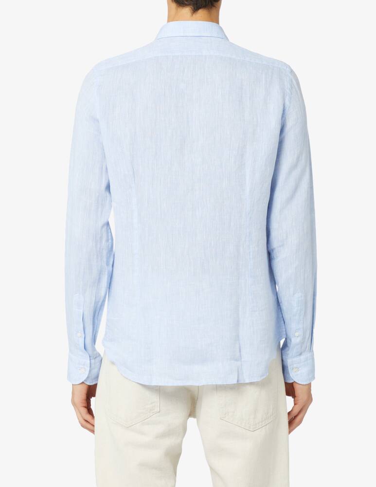 Alea Camiceria Camicia lino t.filo washed tailored - immagine 3 Alea Camiceria Camicia lino t.filo washed tailored - immagine 3