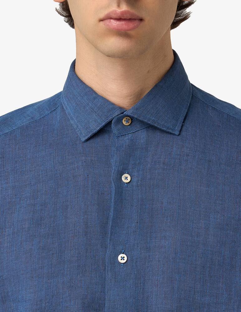 rinascente Alea Camiceria Linen washed tailored shirt