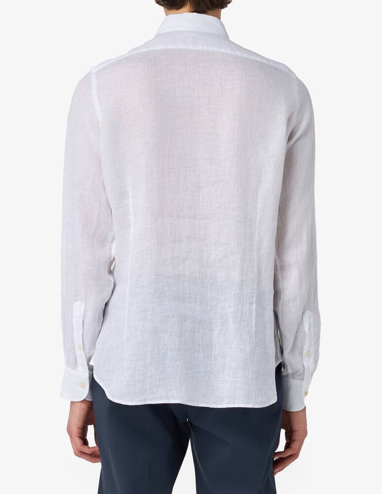 rinascente Alea Camiceria Linen washed tailored shirt