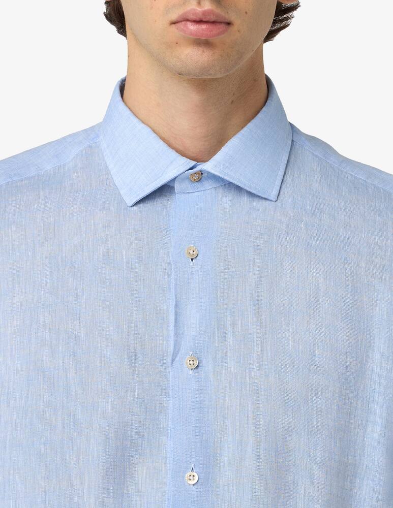 rinascente Alea Camiceria Linen washed tailored shirt