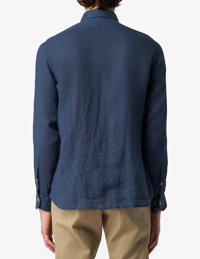 rinascente Alea Camiceria Linen washed tailored shirt