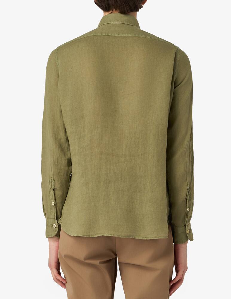 rinascente Alea Camiceria Linen washed tailored shirt