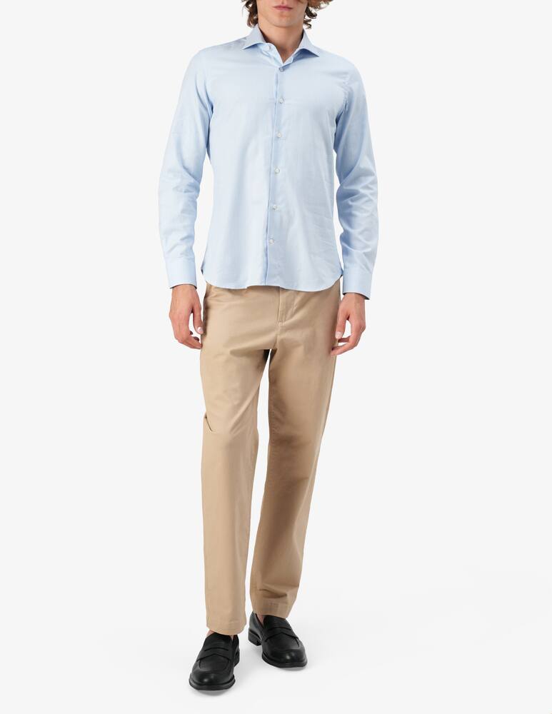 rinascente Alea Camiceria Giza dobby tailored shirt