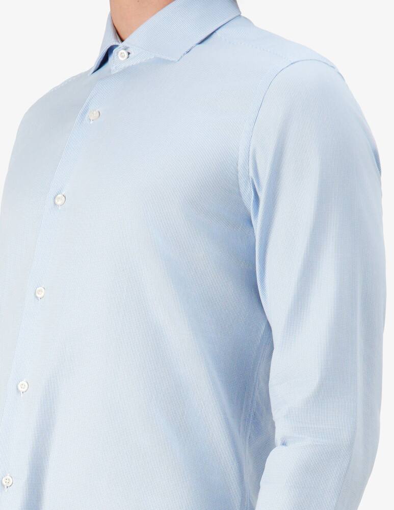 rinascente Alea Camiceria Giza dobby tailored shirt