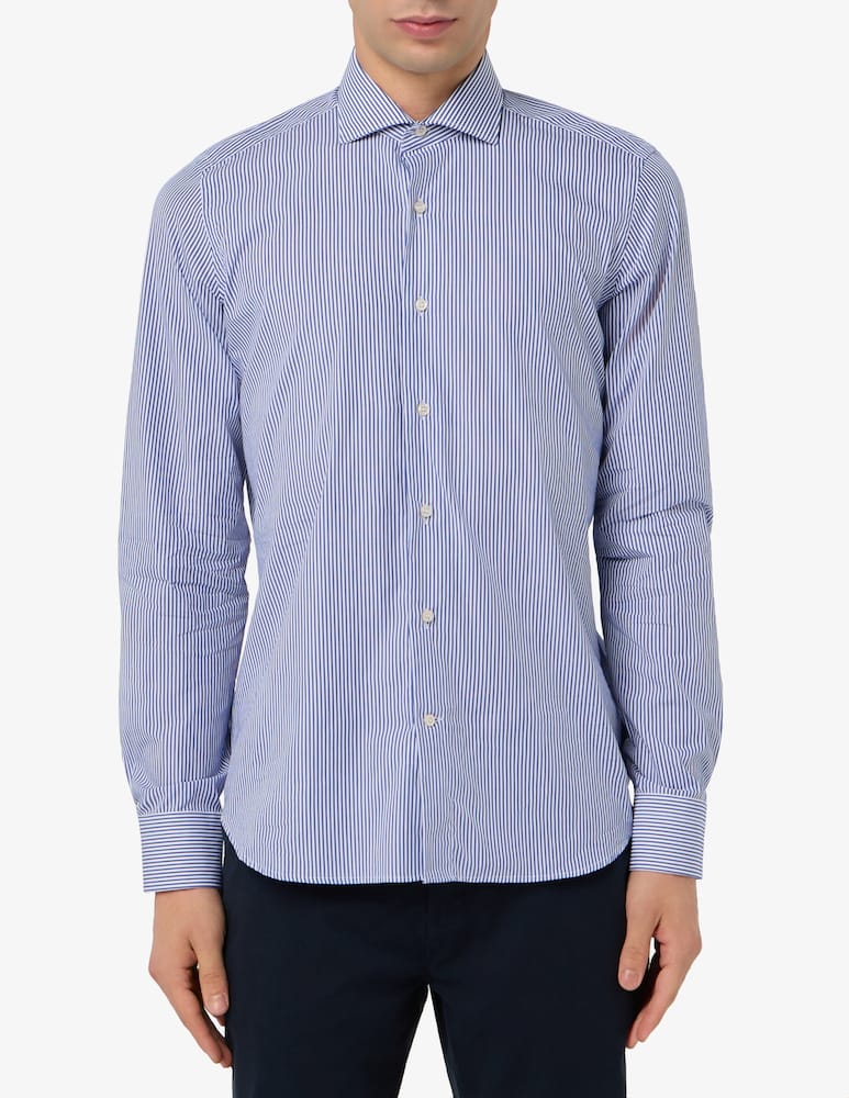 Alea Camiceria Camicia tailored in cotone giza - immagine 1 Alea Camiceria Camicia tailored in cotone giza - immagine 1