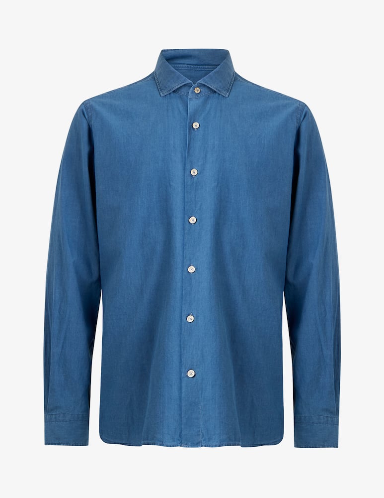 rinascente Alea Camiceria Camicia tailored mussola denim