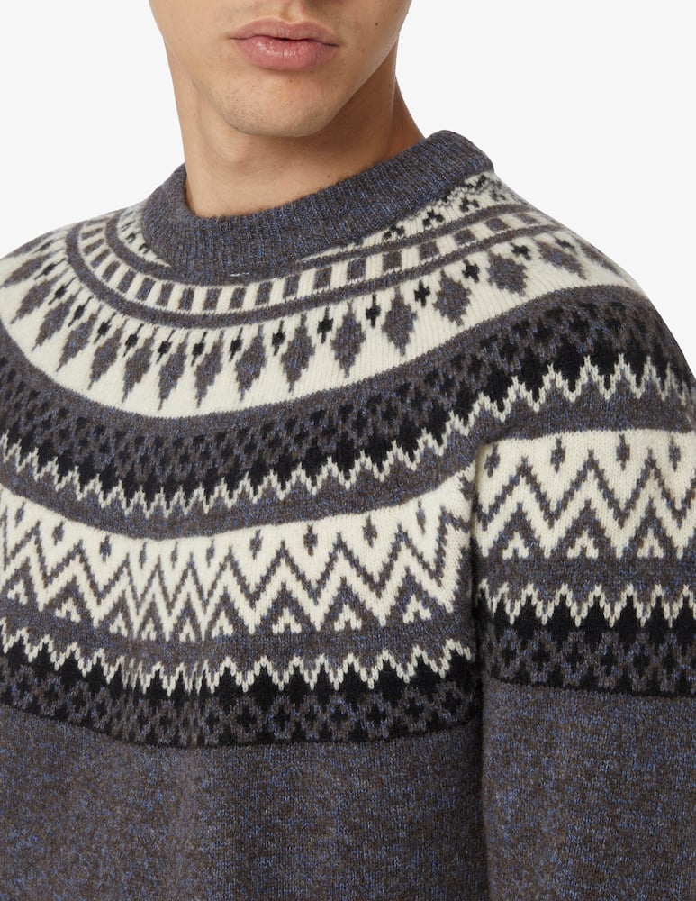 rinascente Altea Norwegian crewneck jumper