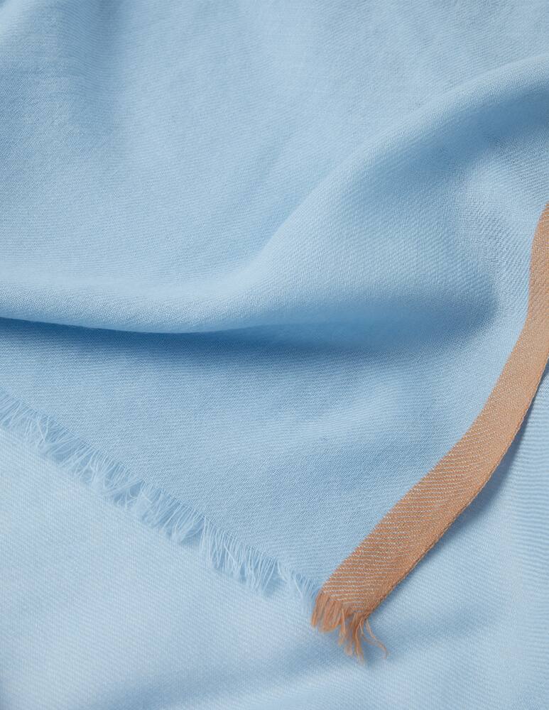 rinascente Altea Stola tinta unita con cimossa contrasto