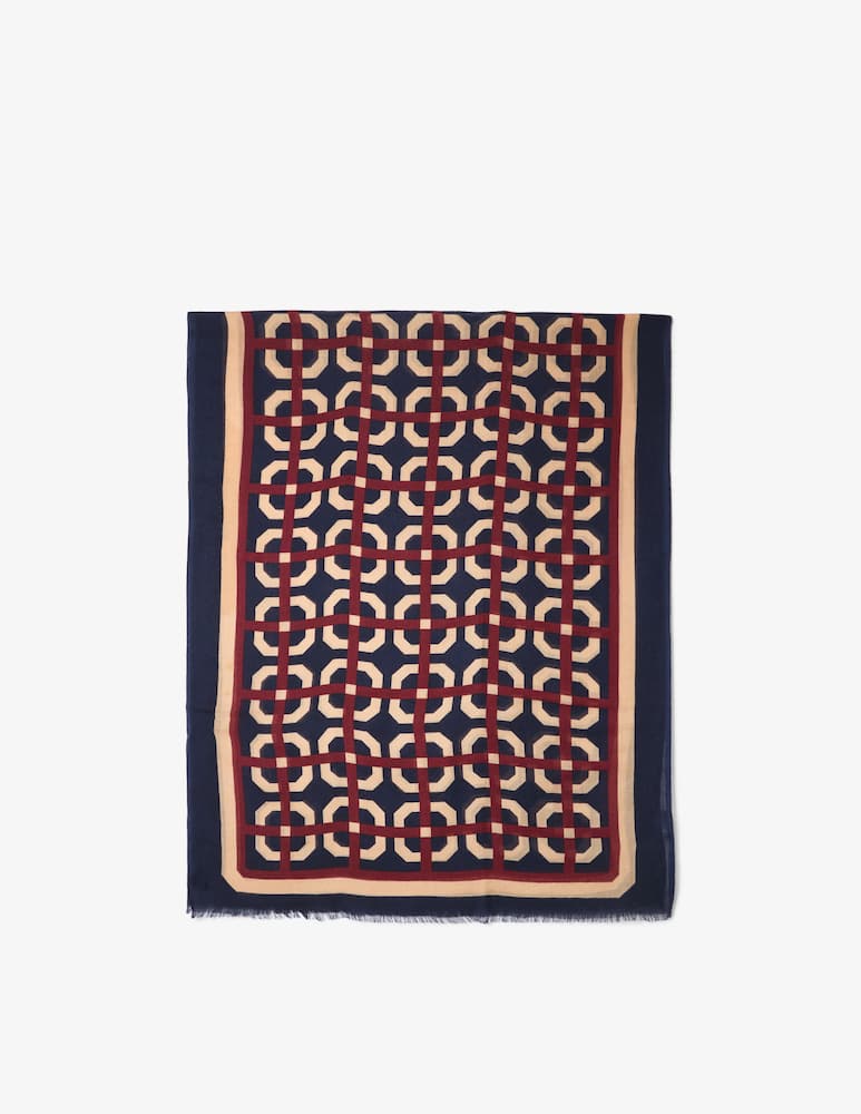 rinascente Altea Stola stampa geometrica