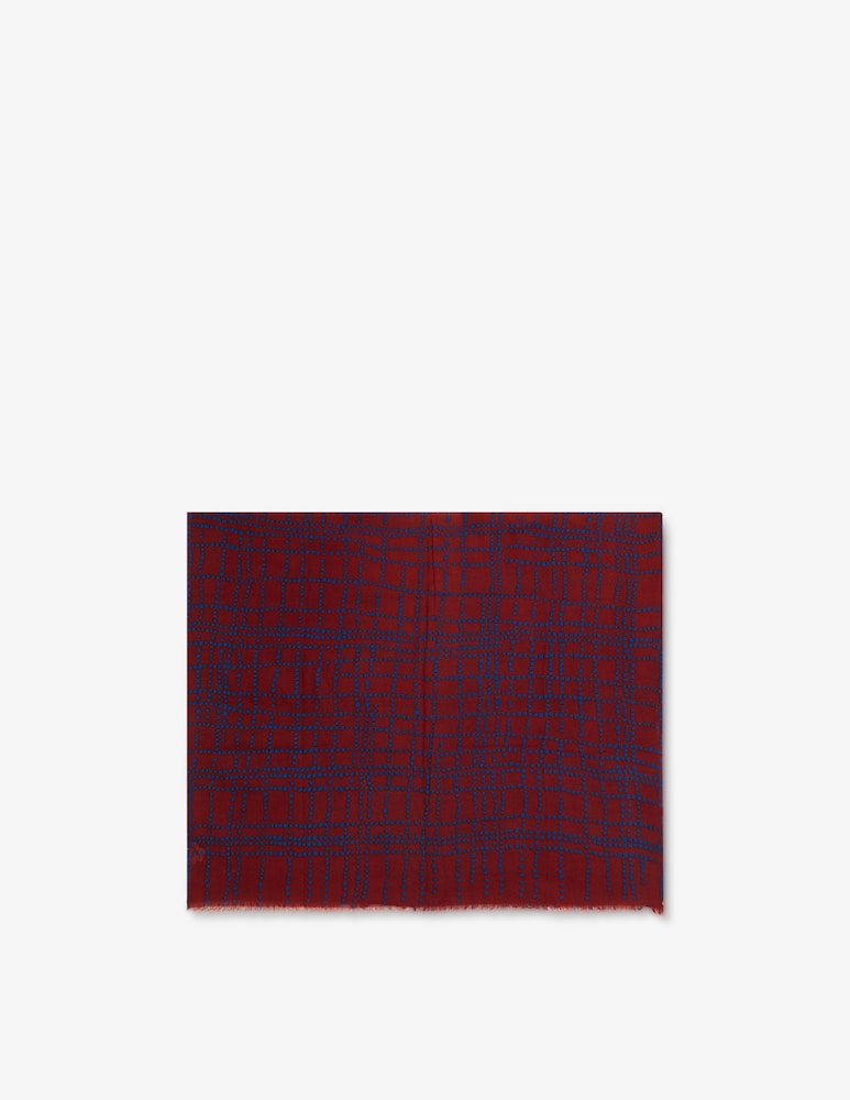 rinascente Altea Abstract pattern stole